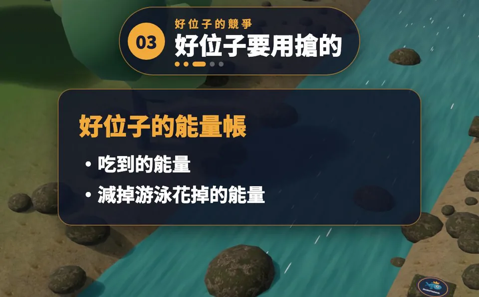 重點卡「好位子的能量帳」：吃到的能量、減掉游泳花掉的能量