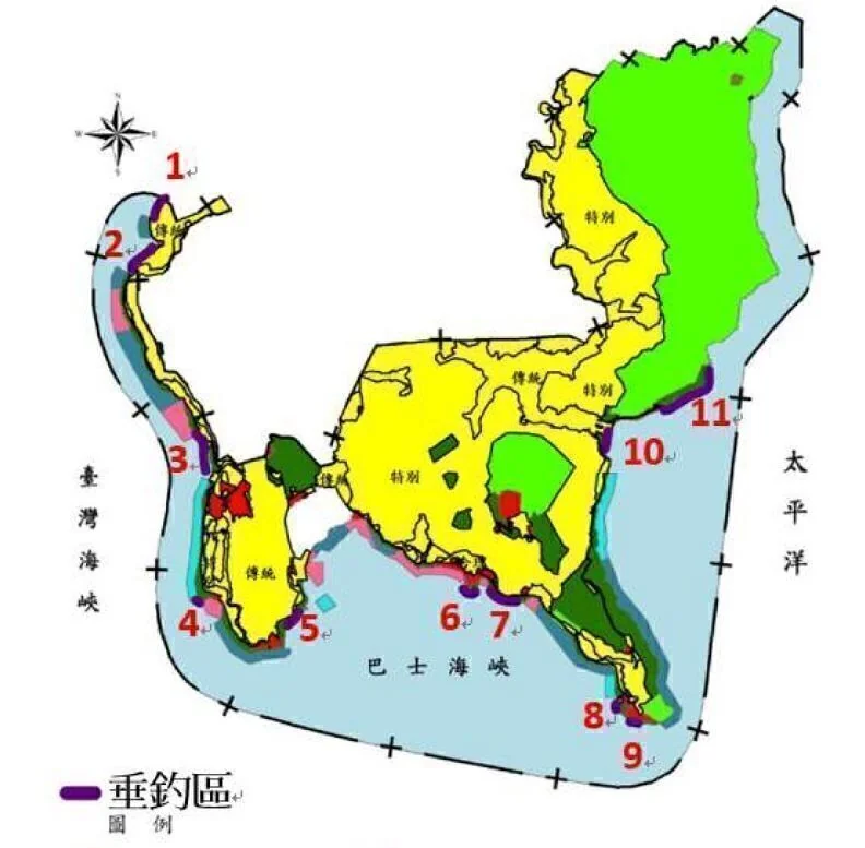 墾丁岸釣區 1官方公告附圖