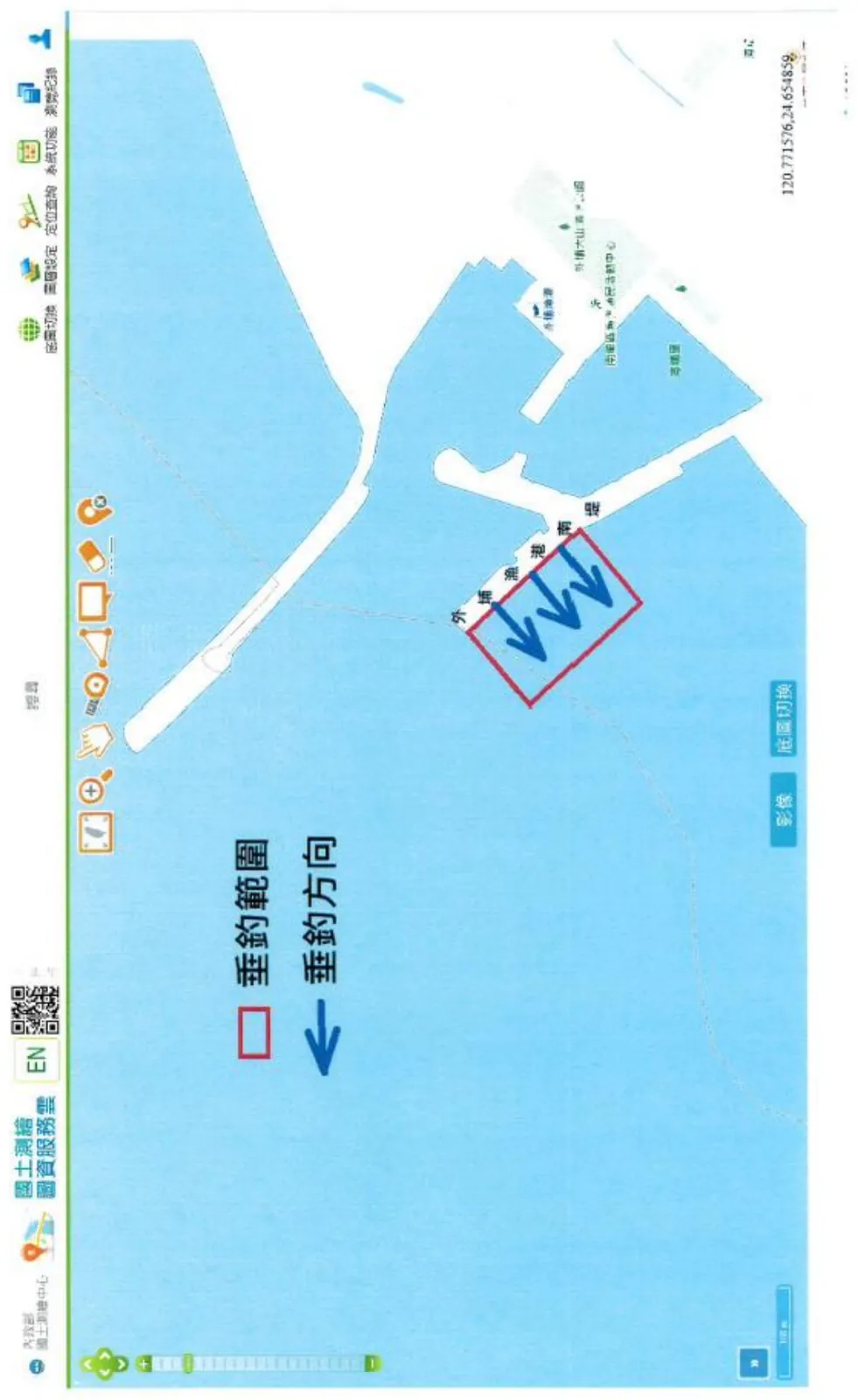 外埔漁港官方公告附圖