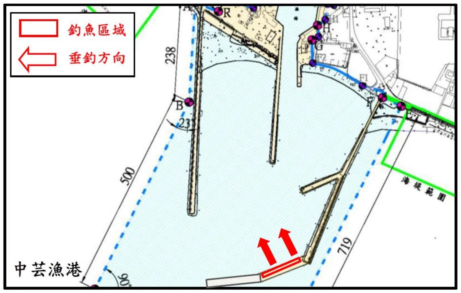 中芸漁港官方公告附圖